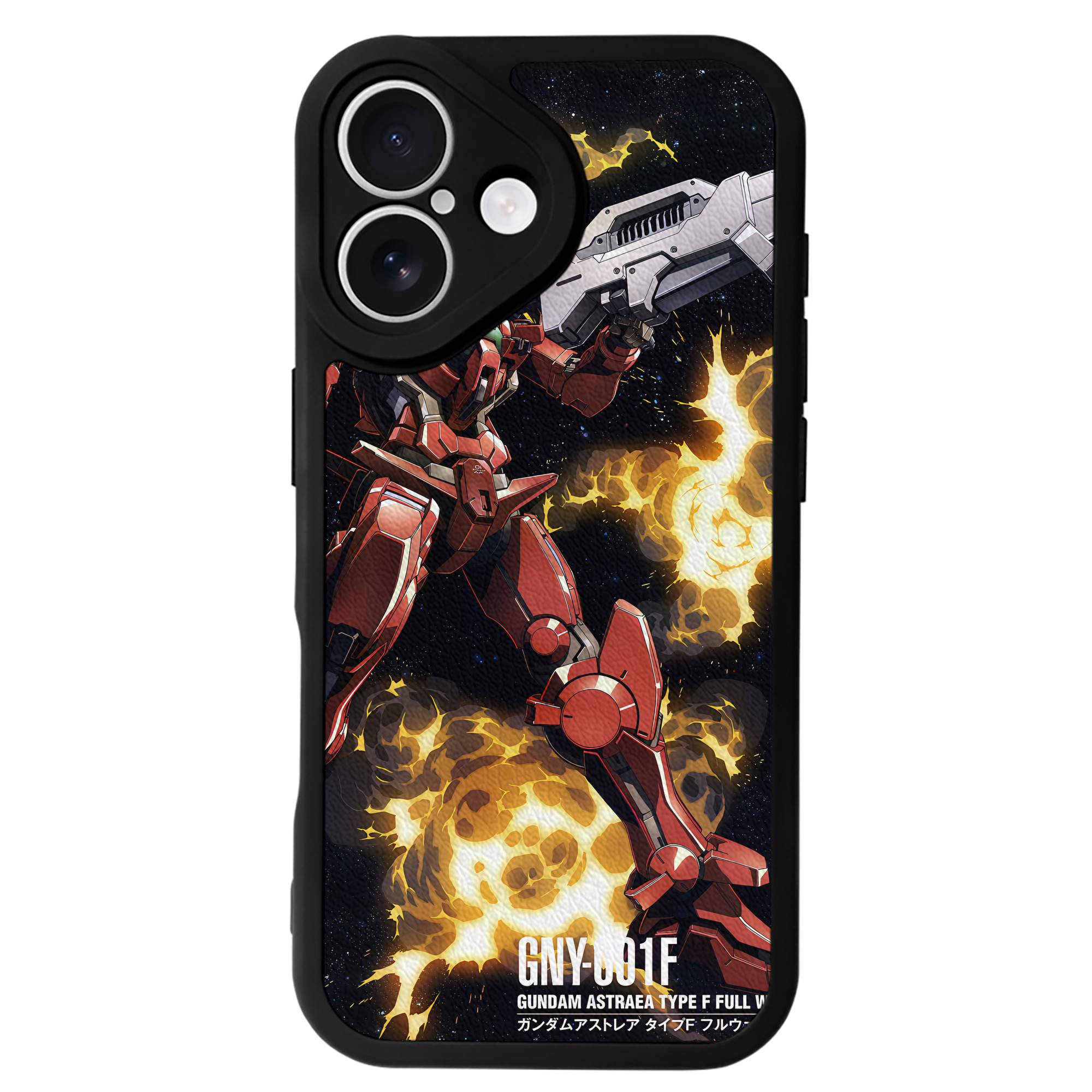 （画像用） 機動戦士ガンダム Mobile Suit Gundam 【iPhone 16シリーズ対応】シリコンスマホケース（レザー調） 材質：シリコン